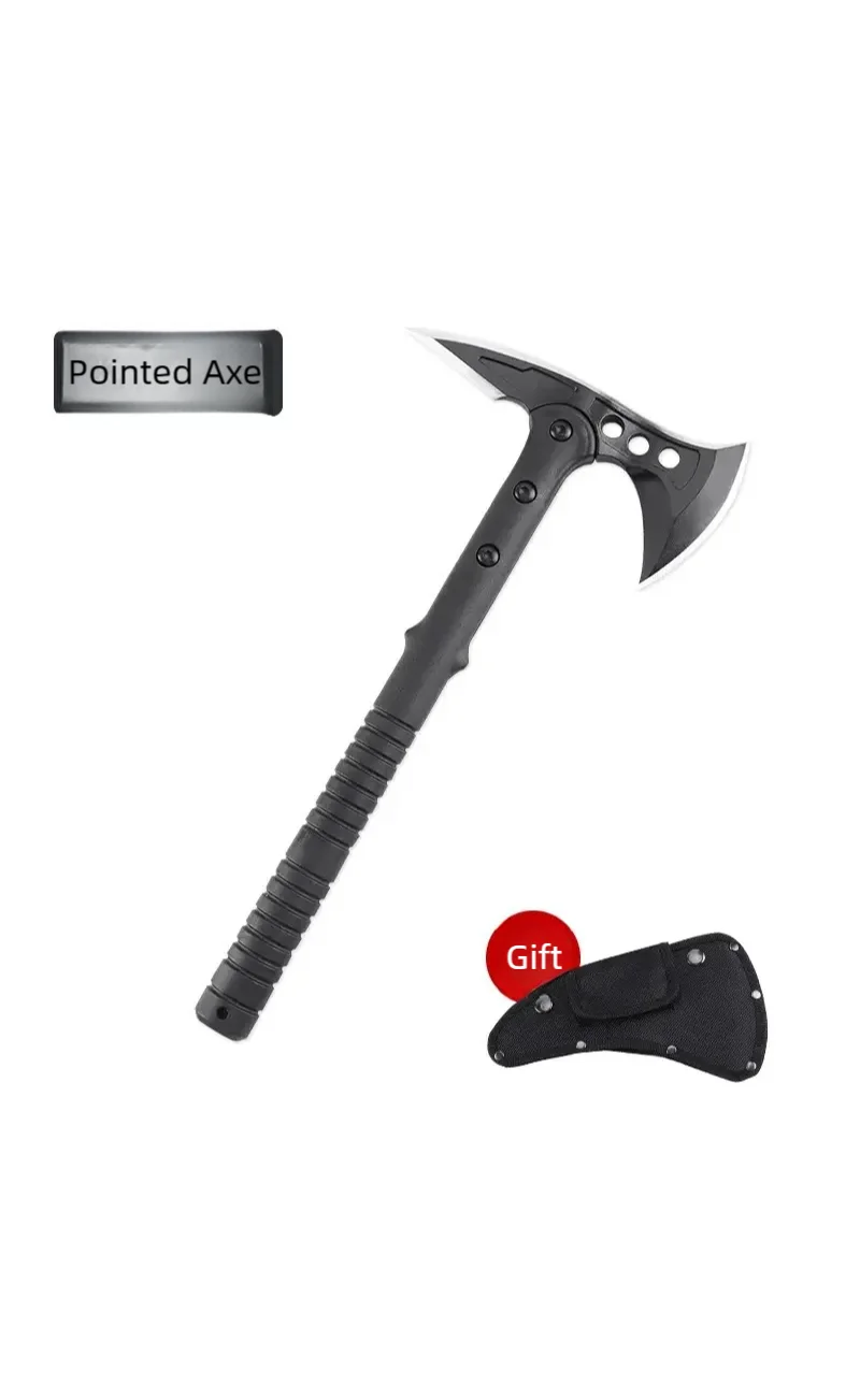 Machado ao ar livre de vendas diretas da fábrica, machado de corte de montanha, machado de corte de lenha, equipamento de campo, machado de batalha, machado de corte de montanha