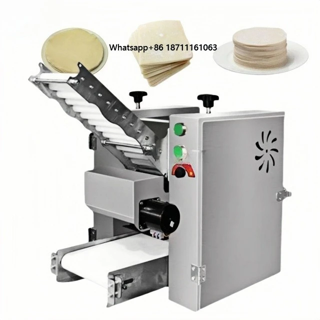 Automatic Dumpling  Machine Dumpling Dough Wrapper Machine Roti Making Machine