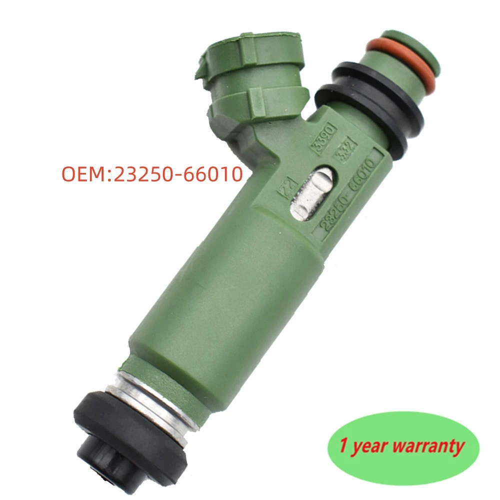 6pcs/lot 23250-66010 High quality car accessories For Toyota Land Cruiser 100 1999-2009 1FZFE 4.5L Fuel Injector 23209-66010