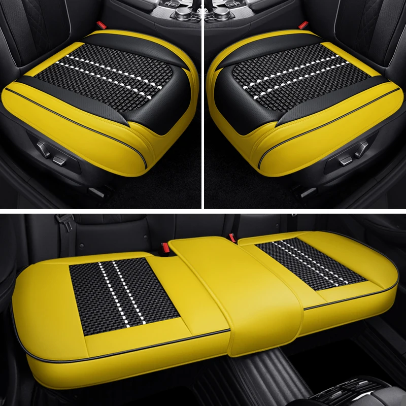 Ice Silk Car Seat Covers for JEEP Compass Grand Cherokee WK Grand Commander Wrangler JK Car Accessories Auto Goods