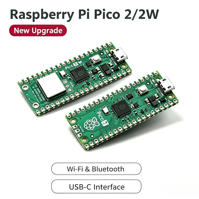 Raspberry Pi Pico Pico2 WH H Development Board RP2040 RP2350 Chip Wireless WiFi USB A Microcontroller Board For DIY Electronic