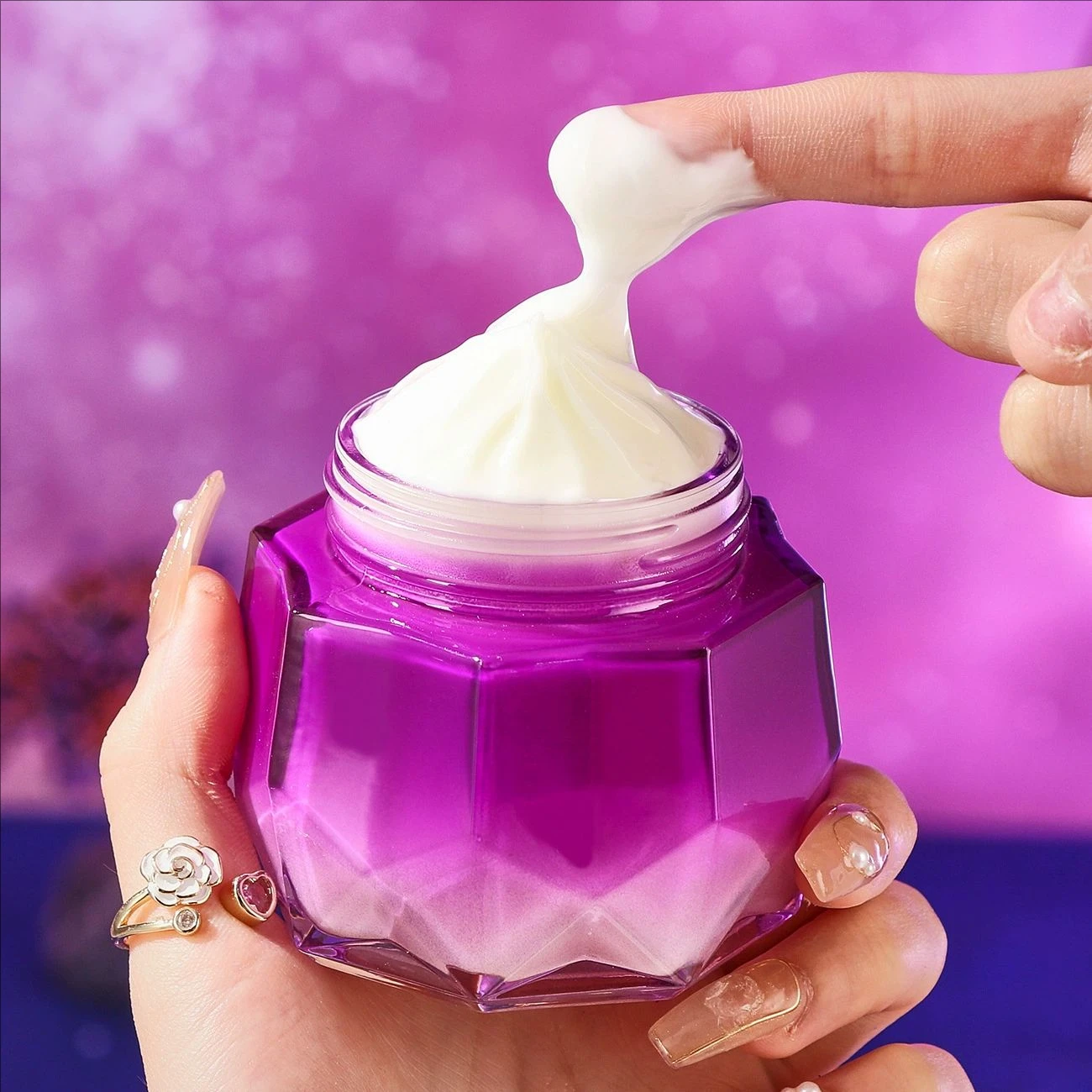 Face Energy Cream With collagen - For Hydrating Dry Dull Skin Visibly Brighten Discoloration & Dark Marks Skin Care Products