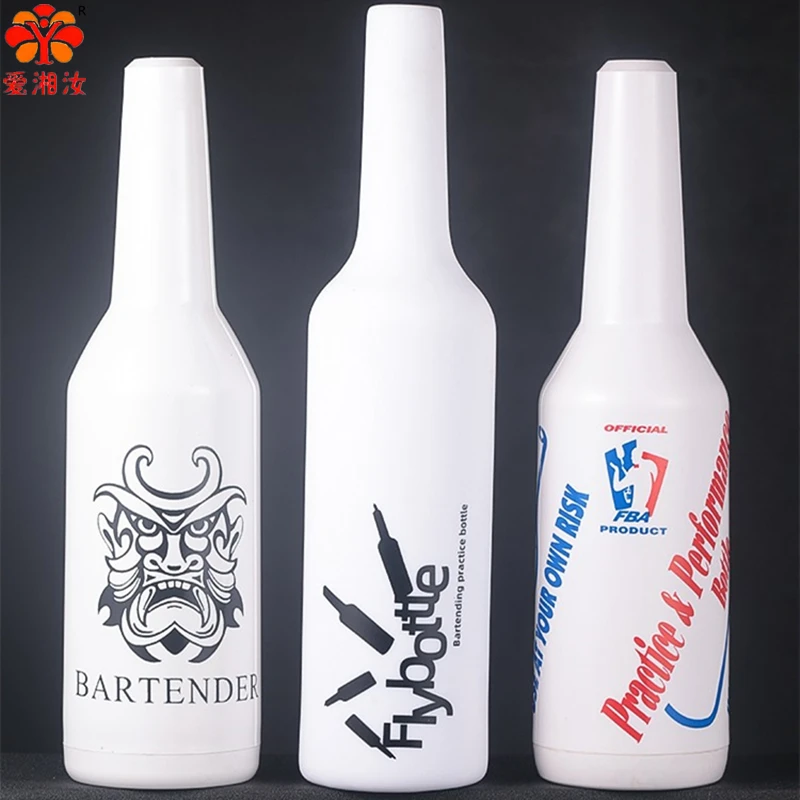 Fire Bottle,Aixiangru Practice & Performance Bottle Bartender Cocktail Shaker Naked Bottle Pourer for Liquor Bar Accessories