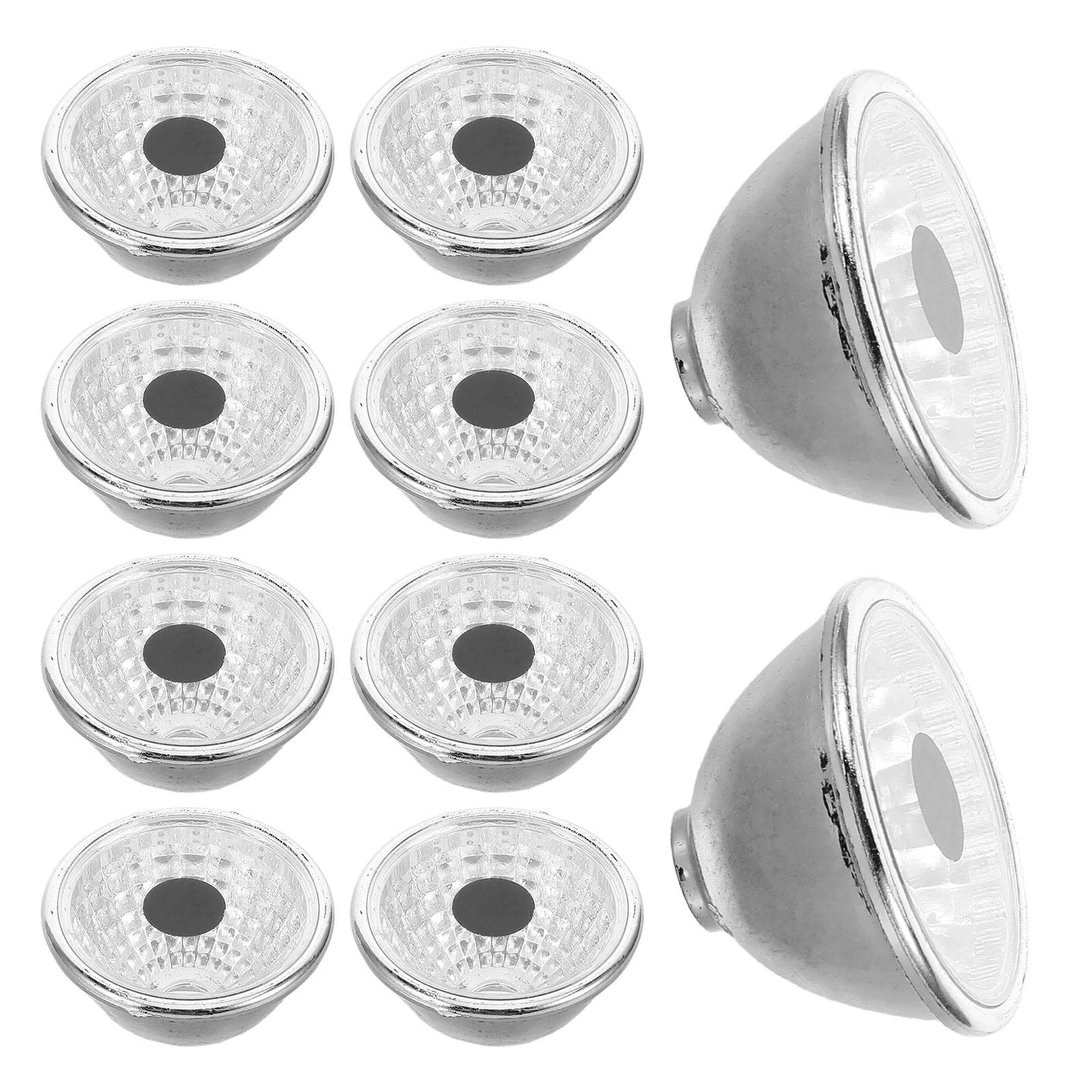 

100pcs Glow Animal Decor For Garden Statues Diy Plastic Spotlight Lamp Shade Black Outdoor Indoor Decorative Small Light Cover