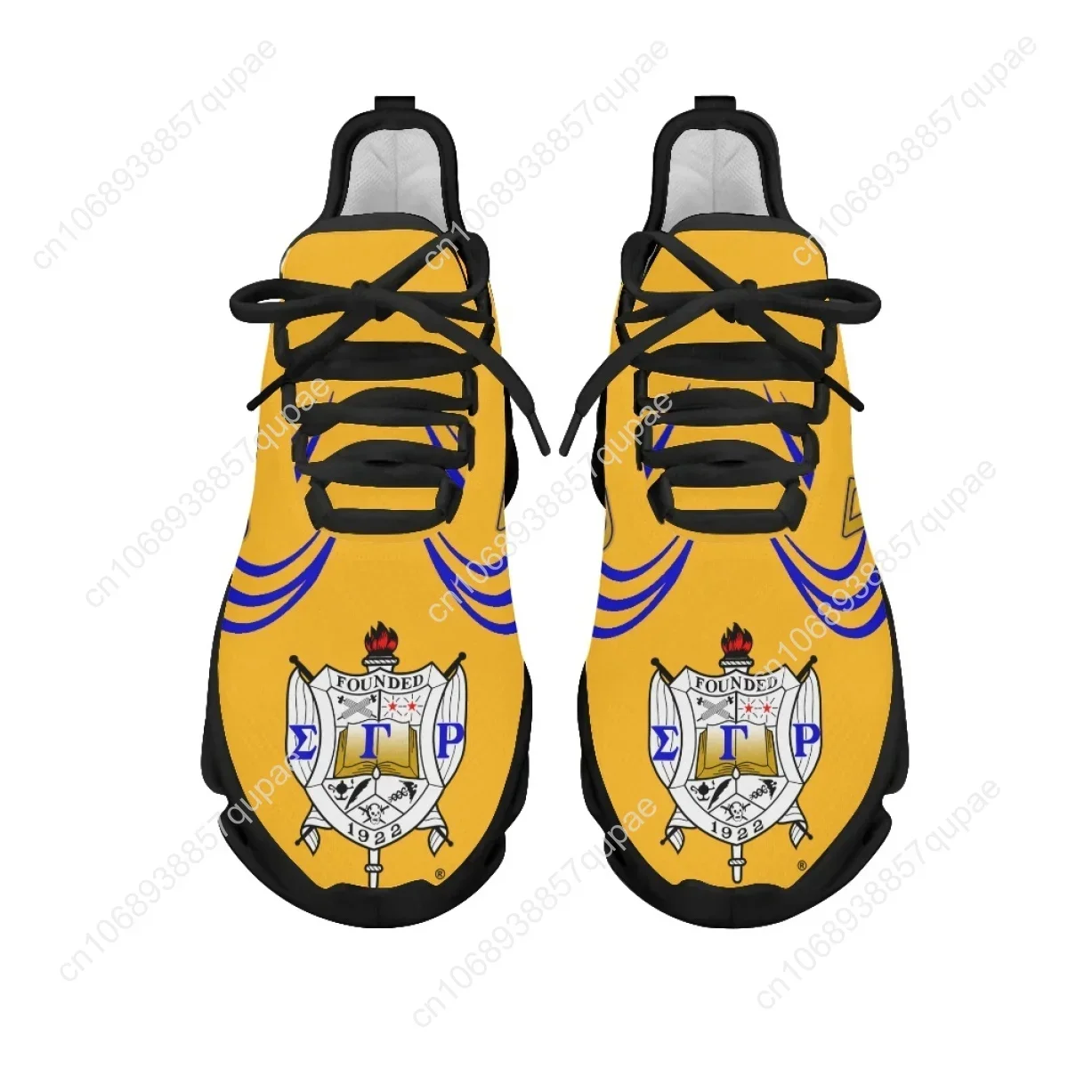 Brand Sigma Gamma Rho Poddle Design Flats Sneakers Shoes Womens Sports Shoes Fashion High Quality DIY Sneaker Custom Made Shoe