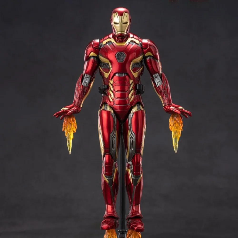 ZD Toys Original Iron Man MK45 Actionfigur Tony Stark Mecha Modell Bewegliche Anime Avengers Sammlung Spielzeug Junge Geburtstagsgeschenke