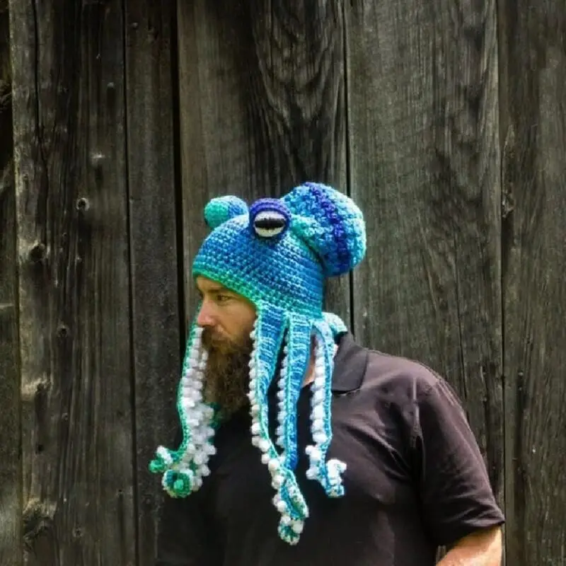 Octopus Hat Amazon New Arrival Halloween Party Prank Funny  display picture 1