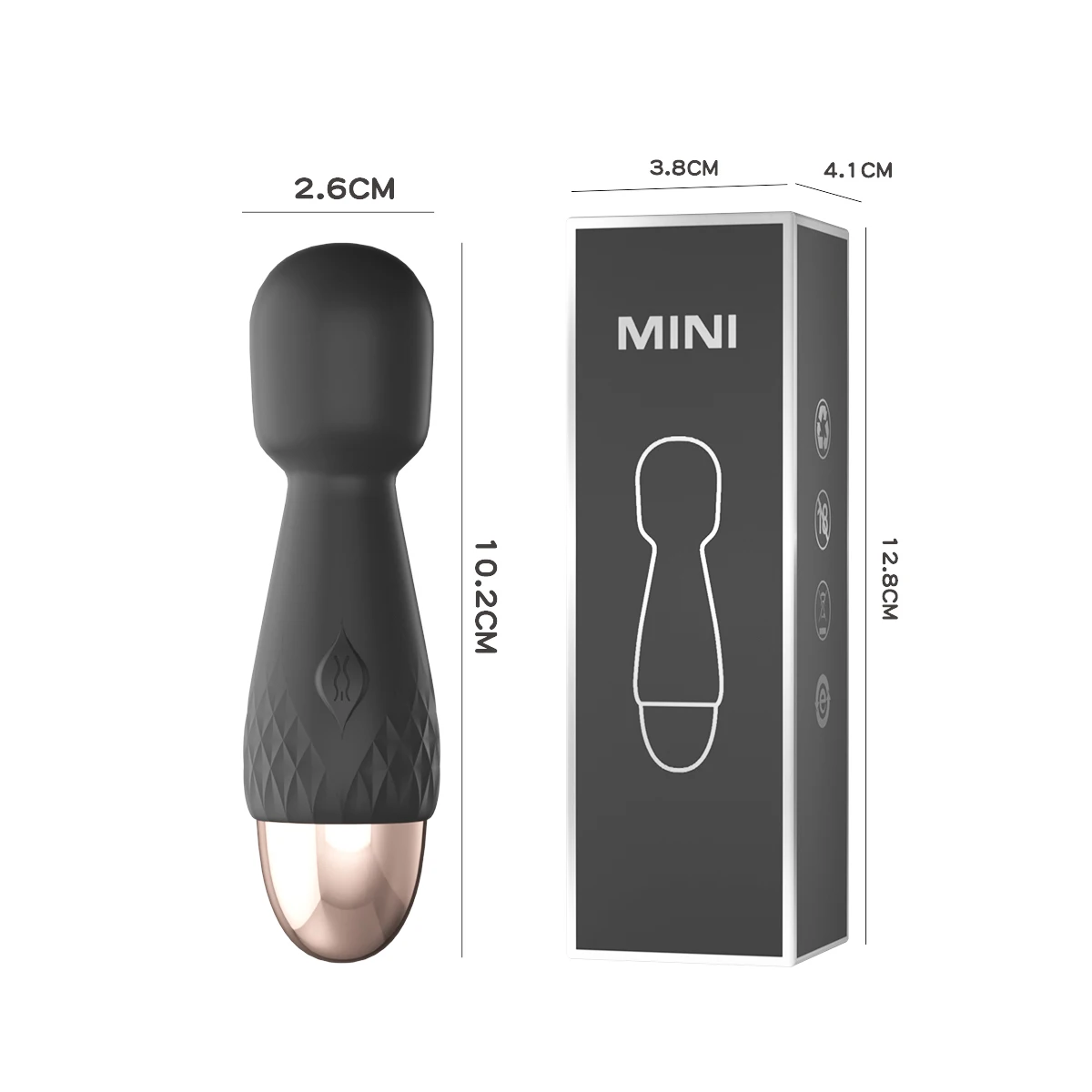 Mini Powerful Silent Personal Silicone Vibrator G Spot AV Stick Adult Female Clitoral Massager Masturbates Dildo Massage Sex Toy