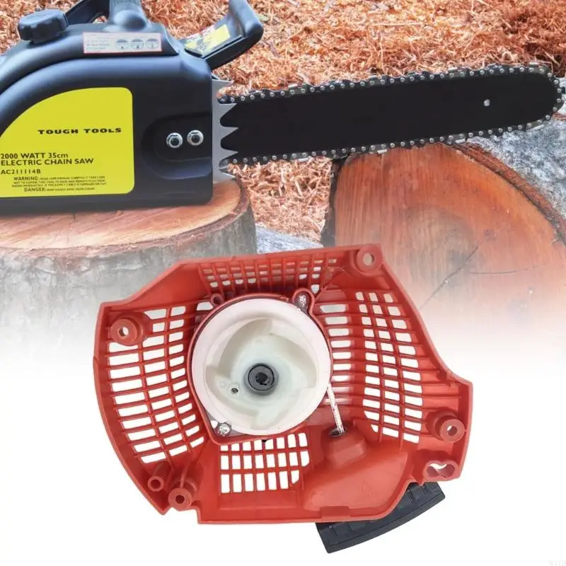 

Recoil Starter Assembly Compatibles for Chainsaw Models 435 435E 440 440E Durable and Easy to Install Pull Start Replace M4YD