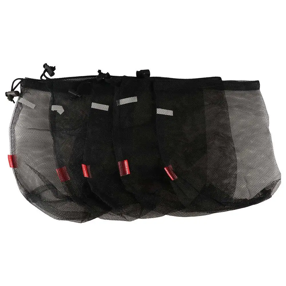 

Drawstring Bag Nylon Mesh Drawstring Bag Nylon Multi Purpose Mesh Storage Pouch Ditty Bag Durable Mesh Cutlery Storage Mesh Bag