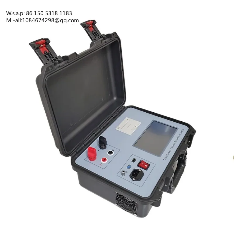 100A Loop Resistance Tester Micro Ohm Meter Contact Resistance Meter Price