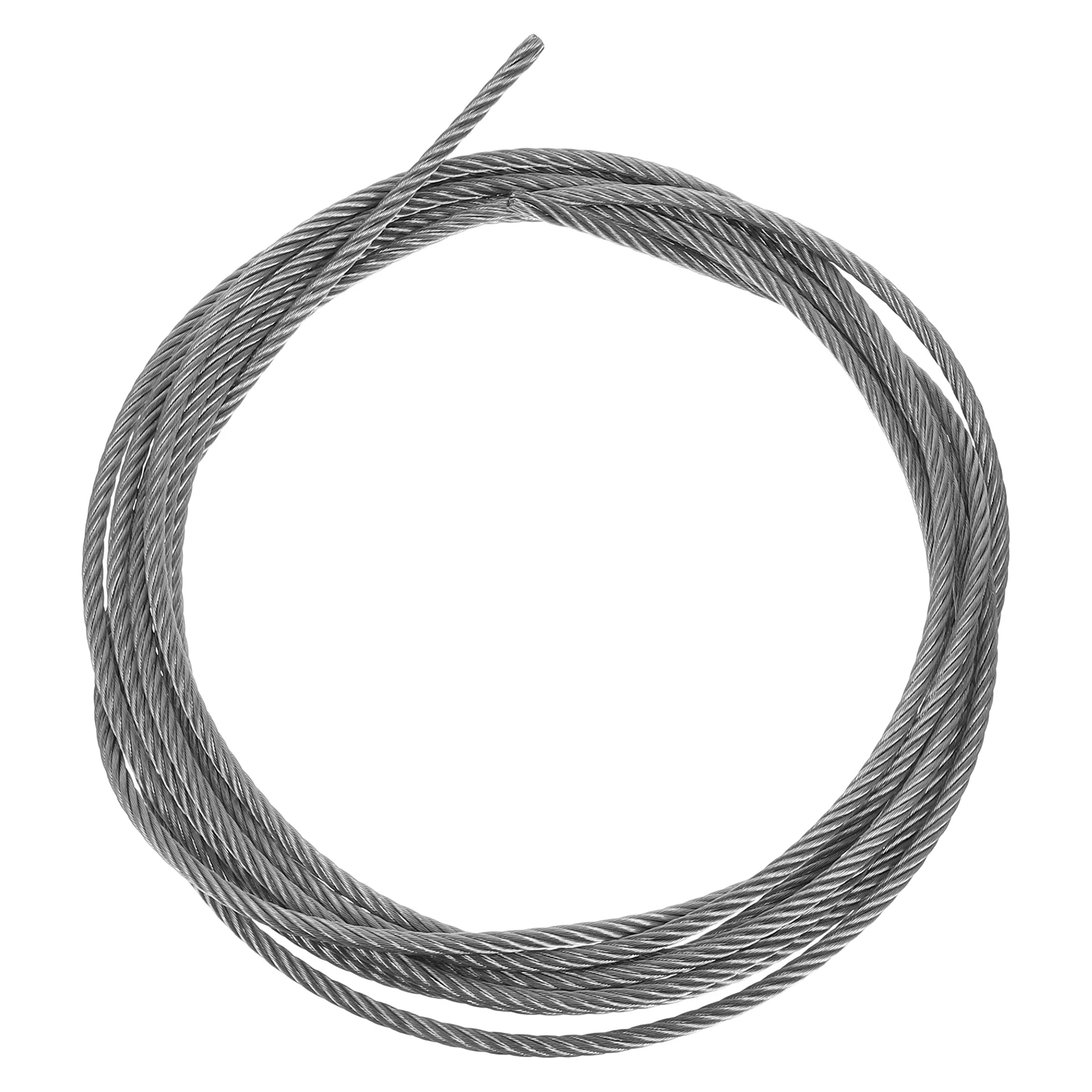 

304 Stainless Steel Wire 5Meters 7X7 Structure High Strength Steel Cable For Clothesline Racks Outdoor Camping Drying
