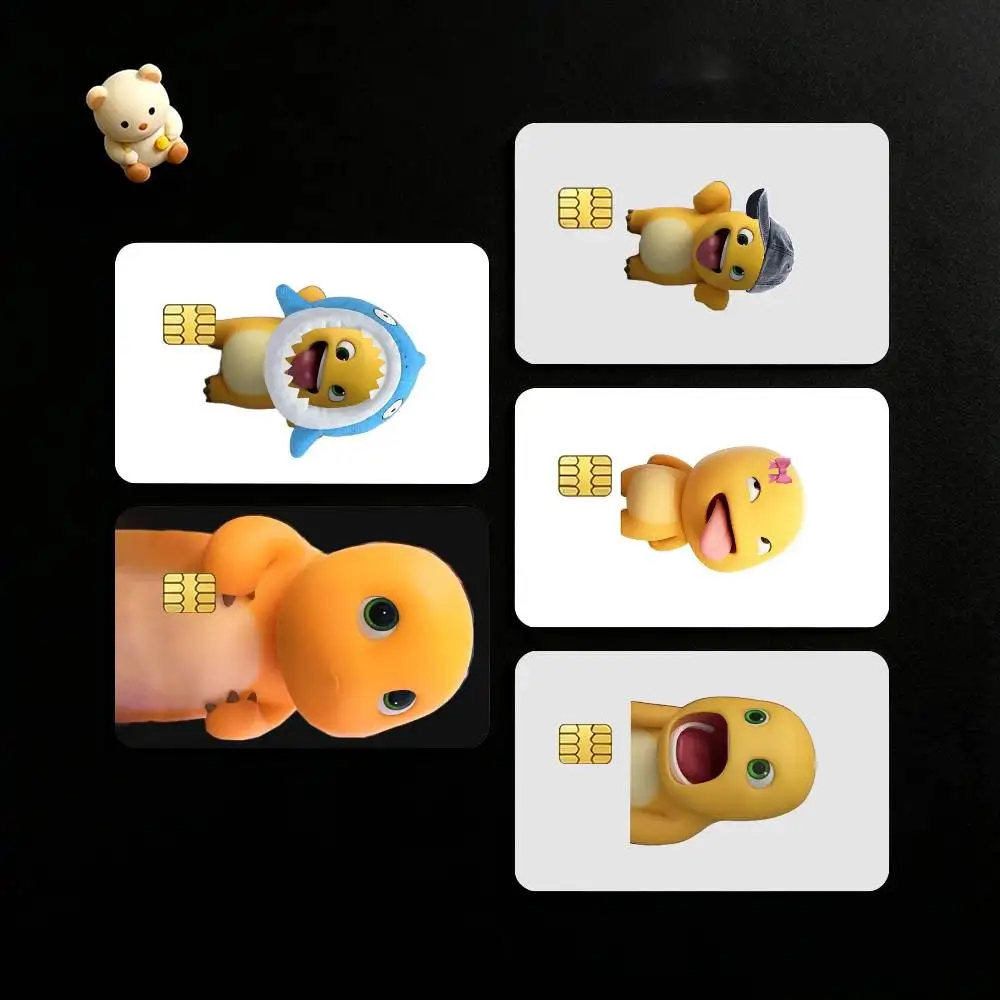 

Cute Cartoon N-Nailoong Credit Card HD Stickers Small Chip Waterproof Sticker Game Card Decal Gift