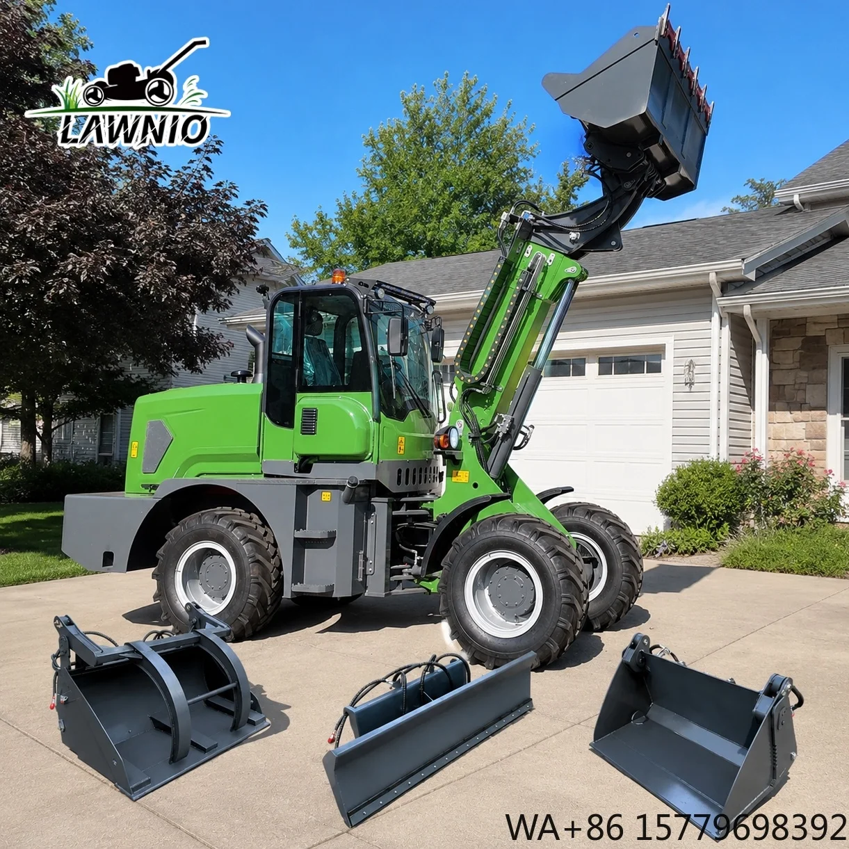 Popular Model Telescopic Arm Loader  High-Low Speed Transmission and Easy Maintenance for Road Maintenance  Loader