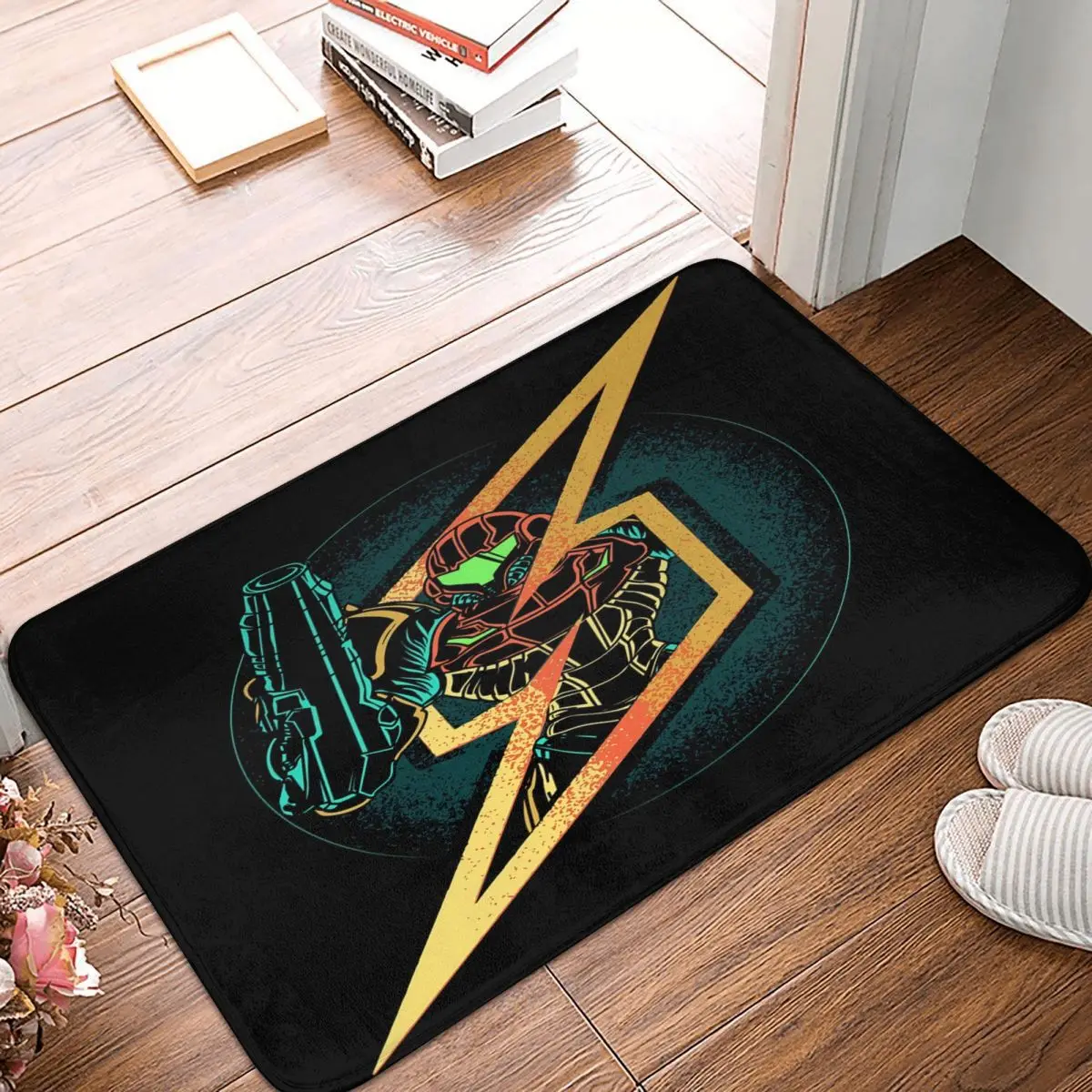 Samus Metroid Da Vinci 40x60cm Carpet Polyester Floor Mats Trendy Bathroom Home Decor