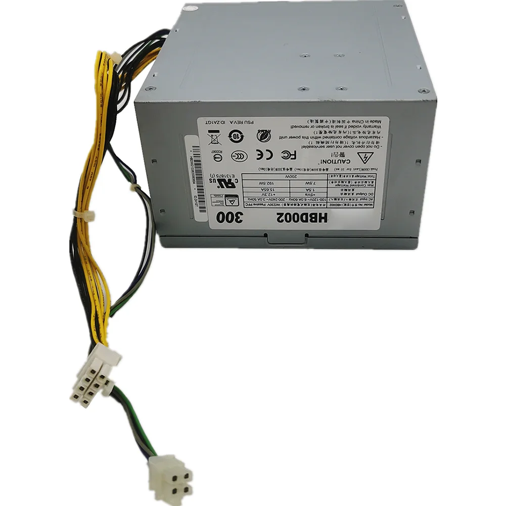 Fonte de alimentação de comutação de estação de trabalho PSU para Acbel HBD002 avaliado 200W pico 300W para Acbel HBD002 8 pinos + 4 pinos