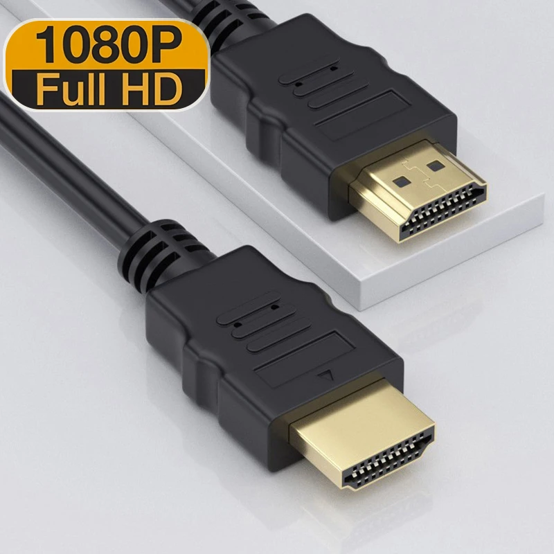 High Speed 1080P HDMI Cable HDMI-compatible 3D Audio Video HDMI to HDMI Cables for TV Laptop PS3 Projector Computer 1.5M 3M 5M