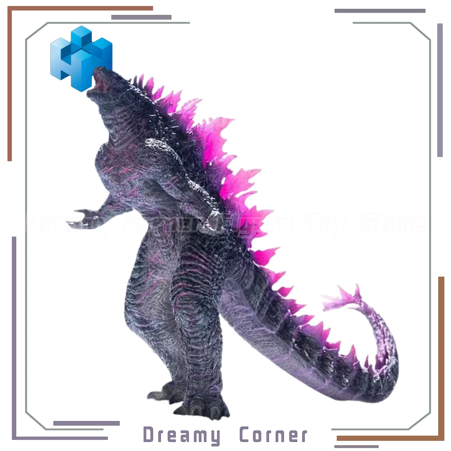 【En stock】HIYA STYLIST SERIES SSG0467 Godzilla X Kong: The New Empire Evolved Translucent Ver Action Figure