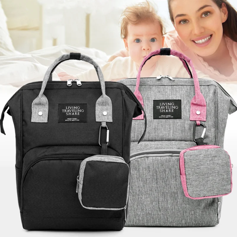 Mummy Maternity Nappy Large Capacity Bag Maternity Nappy Bag Travel Backpack Nursing Bag For Baby Warm Waterproof Fashion Bag