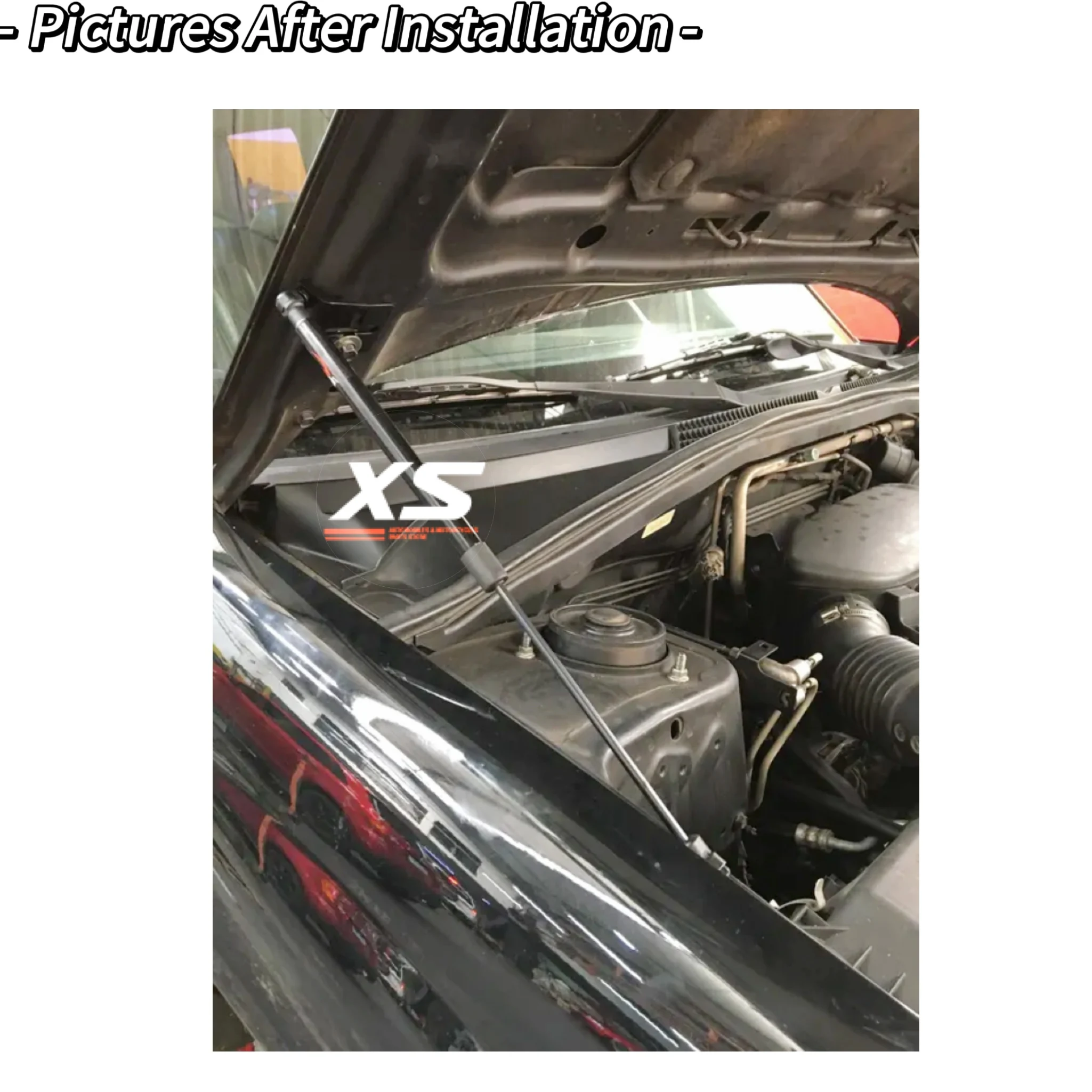 スバルフォレスターsg 2003-2008用フロントフードストラップ,ボンネット変更,リフトサポート,ダンパー,ピストンロッド,シリンダー,ベリンプロップアーム