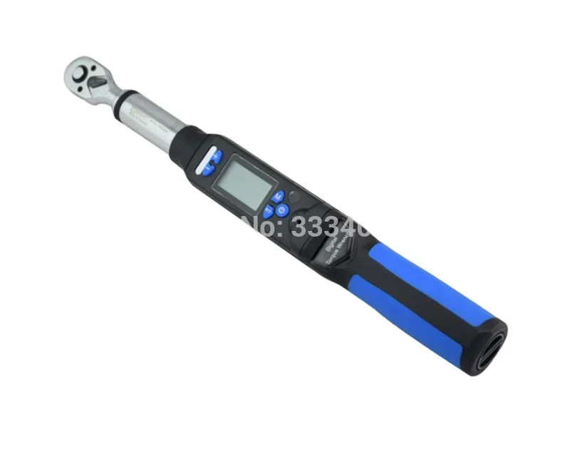 High  adjustable electronic digital torque wrench interchangeable 100nm/200nm insert tools