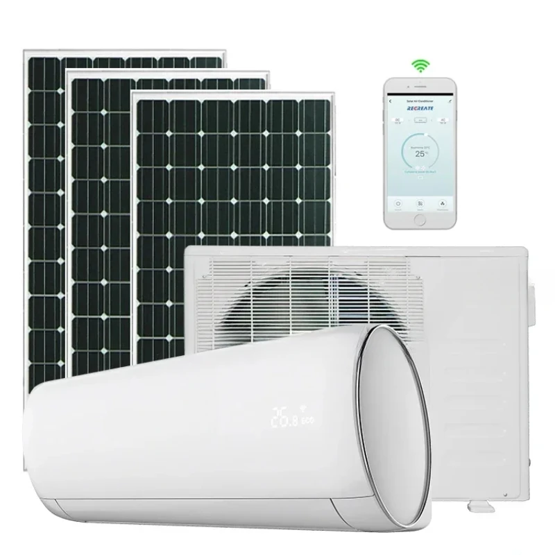 

DC solar air conditioner wall mounted 12000btu 1.5hp/ton solar air conditioner (excluding solar panels)