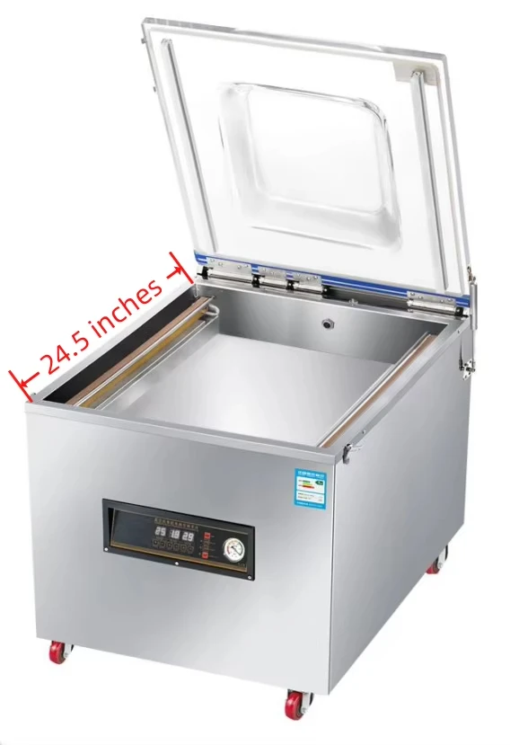 MODEL 380 Commercial Semi-Auto Mini Desktop Sealer Factory Wholesale Price Vacuum Packaging Machine Food Rice Meat Fish Pouches