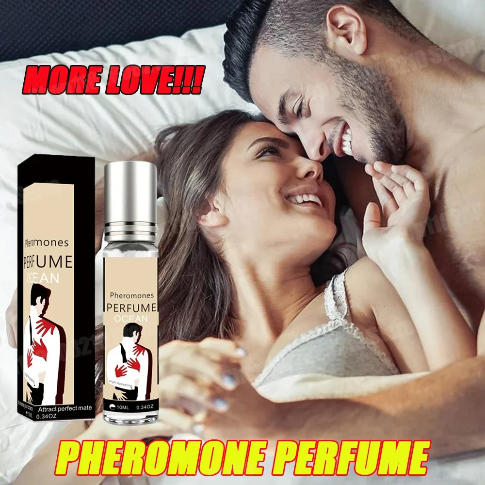 Perfume de feromonas, aceite de Perfume de feromonas Roll-on portátil de larga duración, fragancia de Colonia para mujeres para atraer hombres