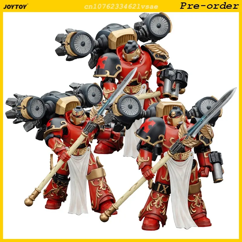 

JOYTOY Warhammer 40K Blood Angels Dawnbreaker Cohort 1/18 Action Figures Dawnbreaker Champion Anime Figurine 12cm Doll Gift Toys