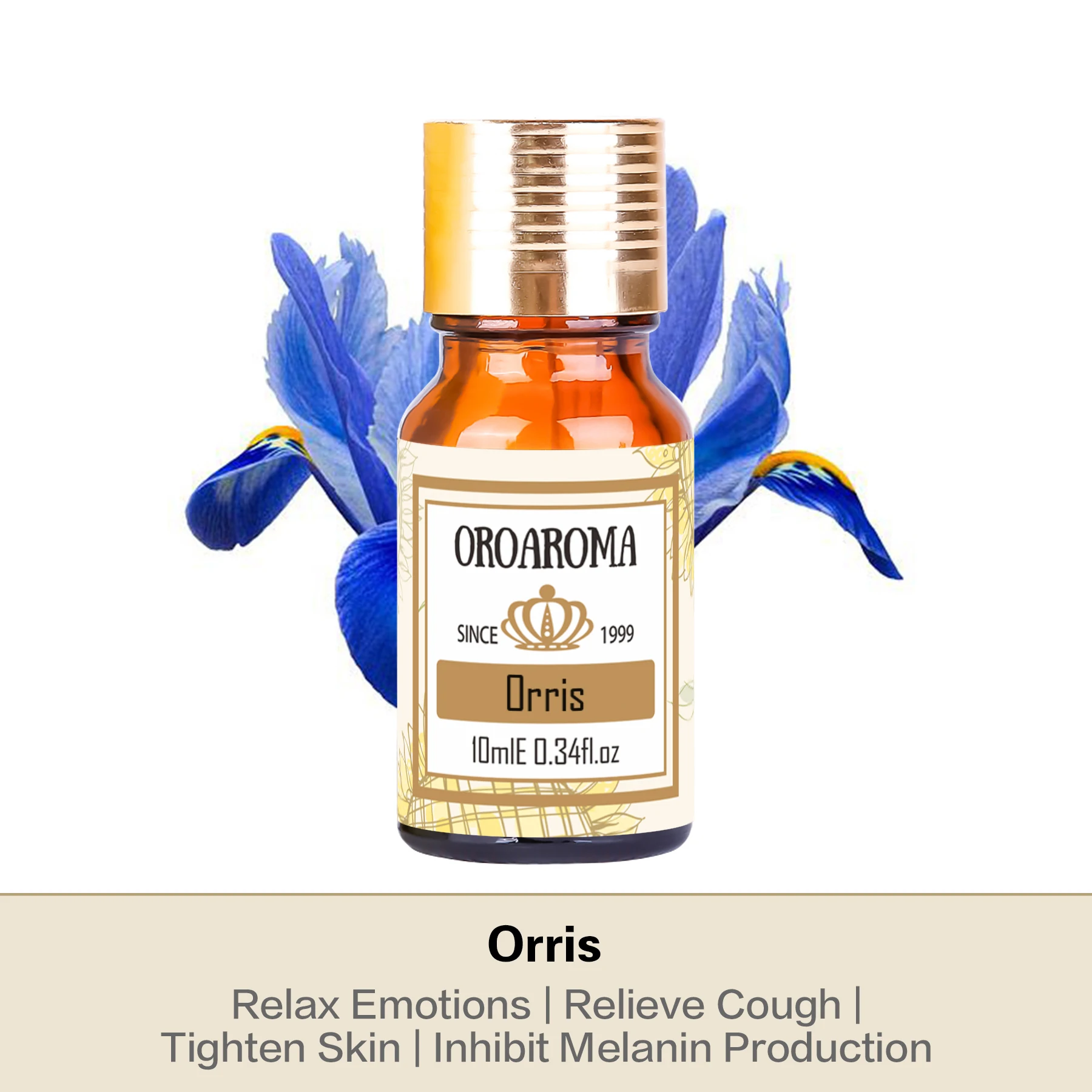 Oroaroma Natural Orris Essential Oil For Aromatherapy And Body Care – Perfect For Present Giving ZZ