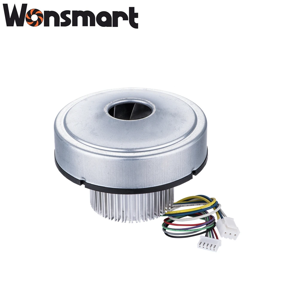 Industrial Electric Air Cleaner 58CFM Big Air Volume Brushless Motor DC Powered Vacuum Blower Aluminum Blades