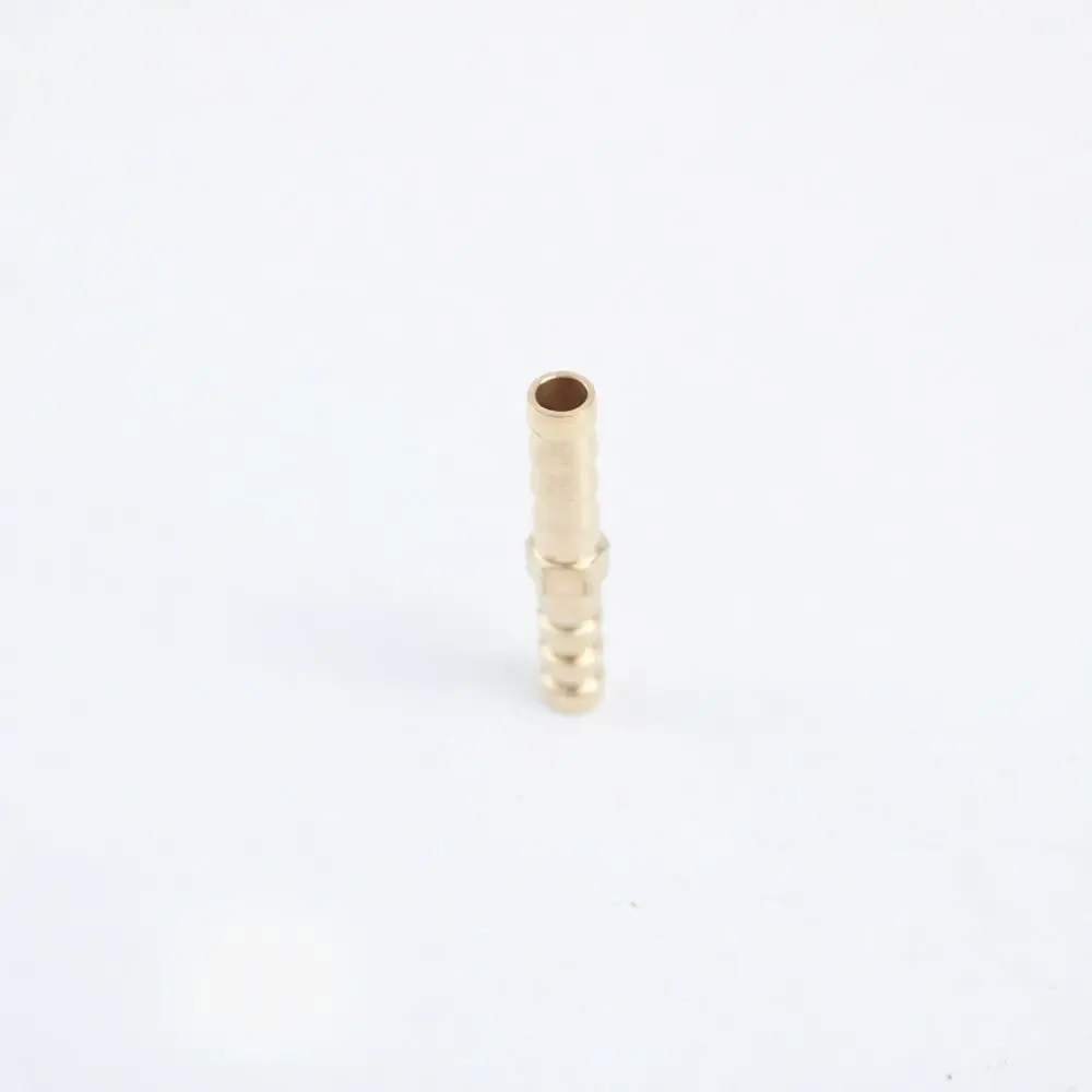 Solid Brass Barb Fitting Connector For Pneumatic Air Gas Hose Straight Adapter Industrial Pipe Tubing Joiner Hardware