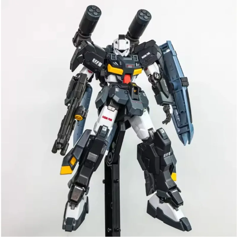 HG 1/144 G-Line Nero Armatura Standard Modello RX-81ST Kit Modello di Montaggio, Figura Articolata Mecha Giocattolo Da Collezione Desktop Ornamento