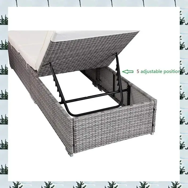 

ABLG Outdoor Recliner Multi-Position Adjuster Five-Tooth Buckle Connector Plastic Strip Five-Speed Adjustment Piece