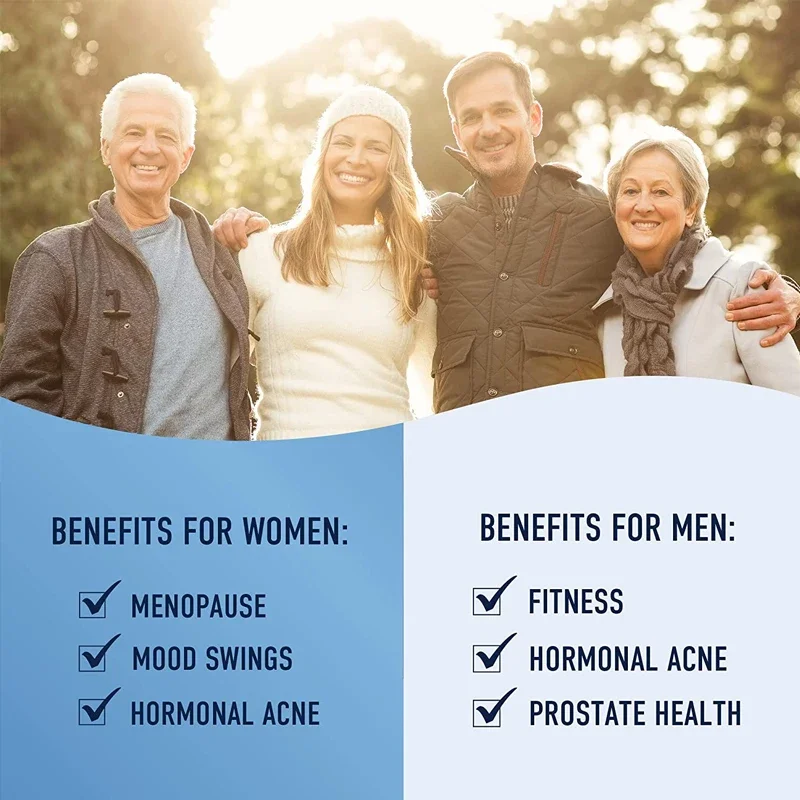 Estrogen Balance for Men and Women, DIM Supplement, Menopause Support, Vegetarian Capsules, Hormonal Acne Supplement