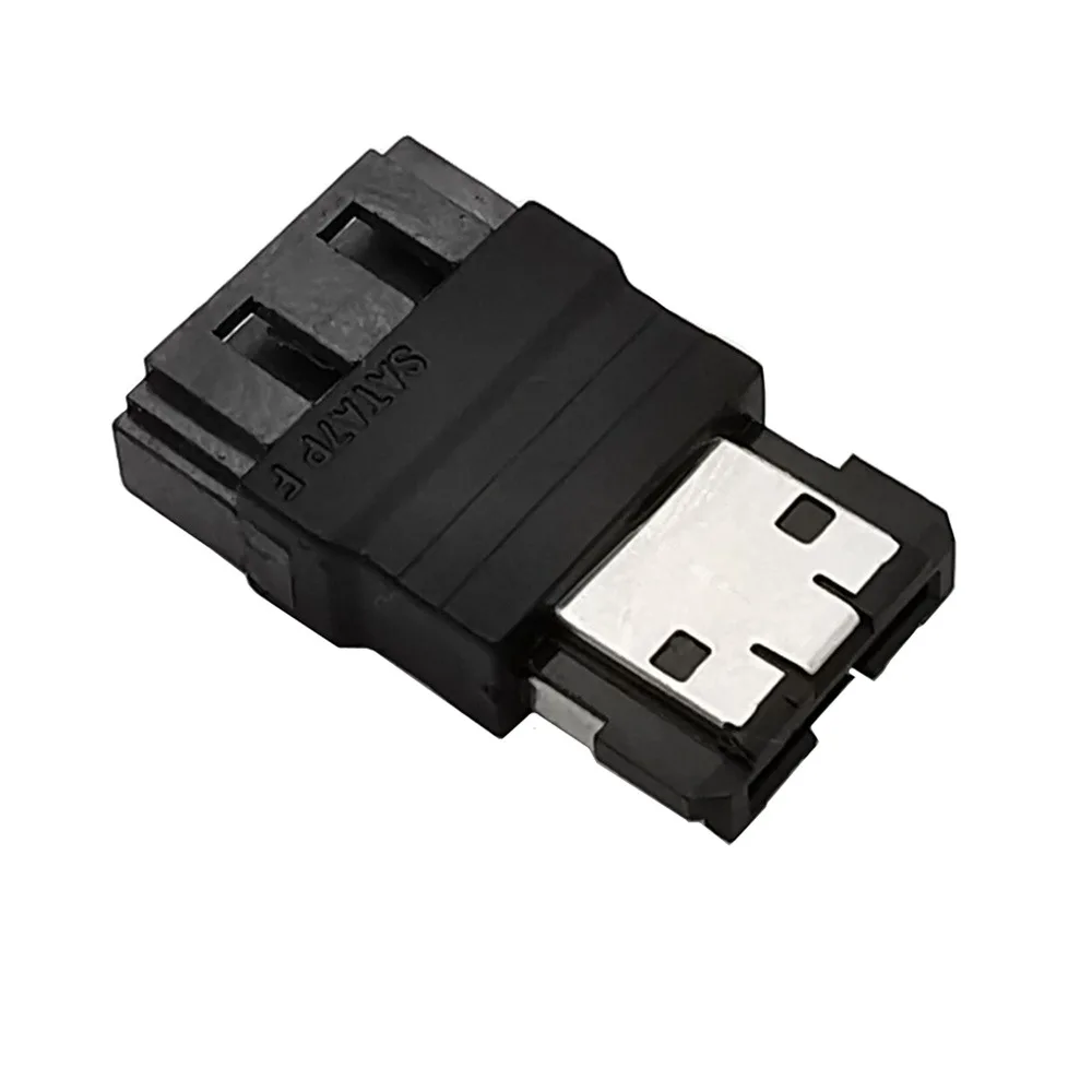 SATA to eSATA Adapter Converter Male to Female Plug Extension Upgrade SSD Inbuilt to Outer Extend Cable 7Pin Hard Disk Adapter