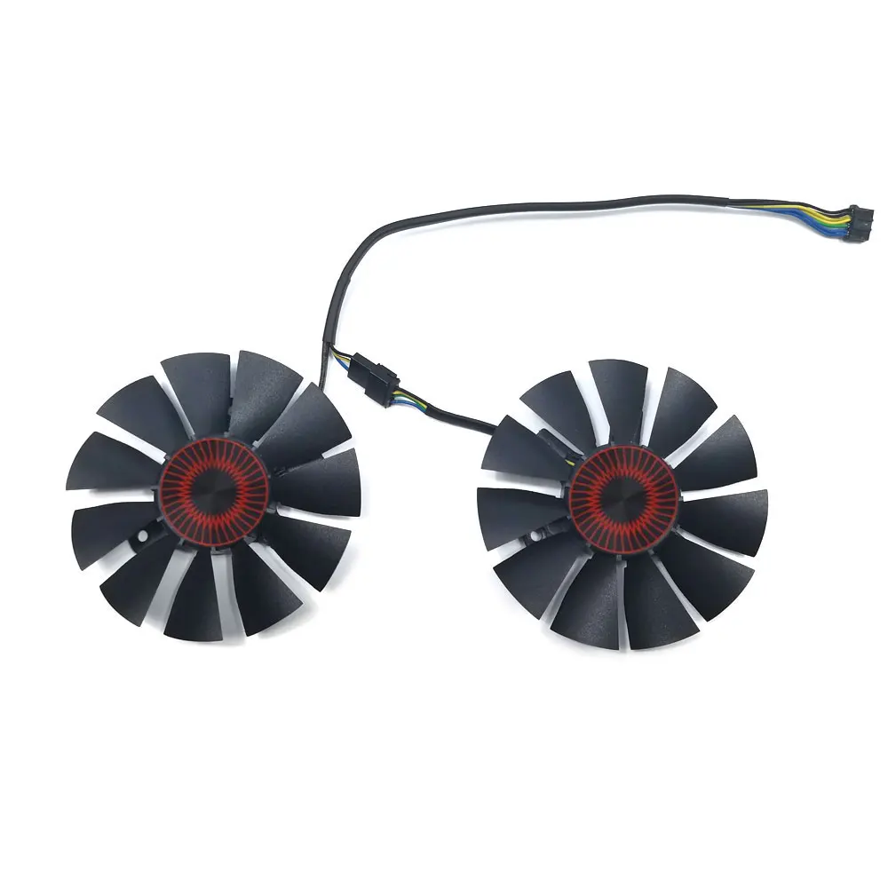 Ventilateur de refroidissement de carte graphique pour ASUS STRIX GTX STRIX-R9 370 750TI 960 1050TI, 75MM, 4 broches, T128010SH 950 1060, nouveau