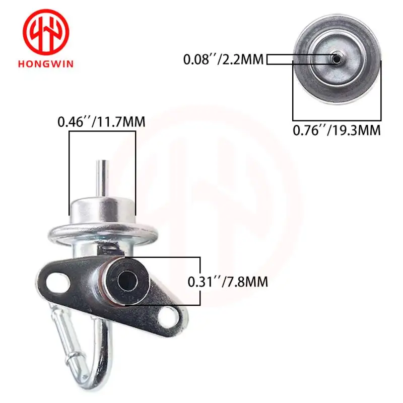 MN135774 Fuel Pressure Regulator for Mitsubishi Pajero 3.8L 6Cyl 6G75 2003.08-2006.09 OEM:MN135774