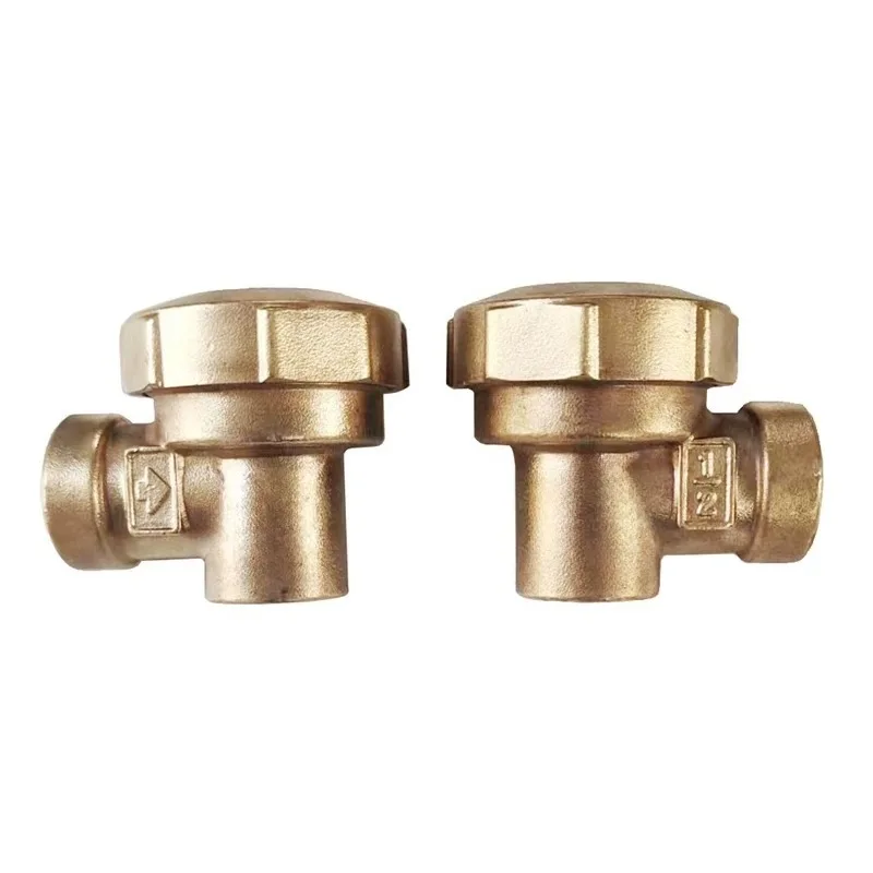 AV13 Brass Angle Type Exhaust Steam Trap - Internal Thread Equivalent to Spirax Sarco BPT13X