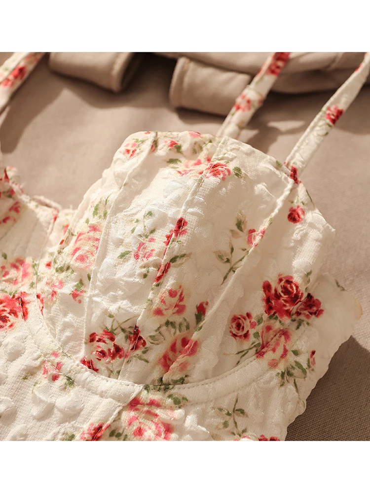 مثير الأزهار الدانتيل تقليم حزام سترة الصيف أبلى جديد جميل با التعادل الأعلى المرأة Faion تنفس ort طول تانك الأعلى