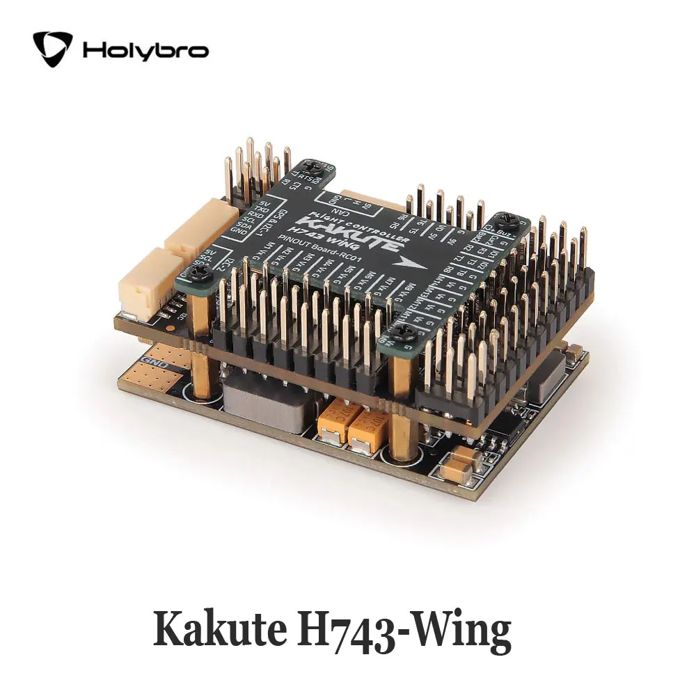 

HolyBro Kakute H743-Wing INAV Ardupilot Flight Controller 3-8S LIPO with M9N/M10N GPS for RC Airplane Fixed-Wing