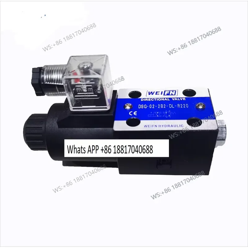 1PC for Solenoid Valve DSG-02 Series DSG-02-2B2B 2B2A 2B3A 2B3B-DL 220V 24V 12V 110V Hydraulic Directional Control Valve