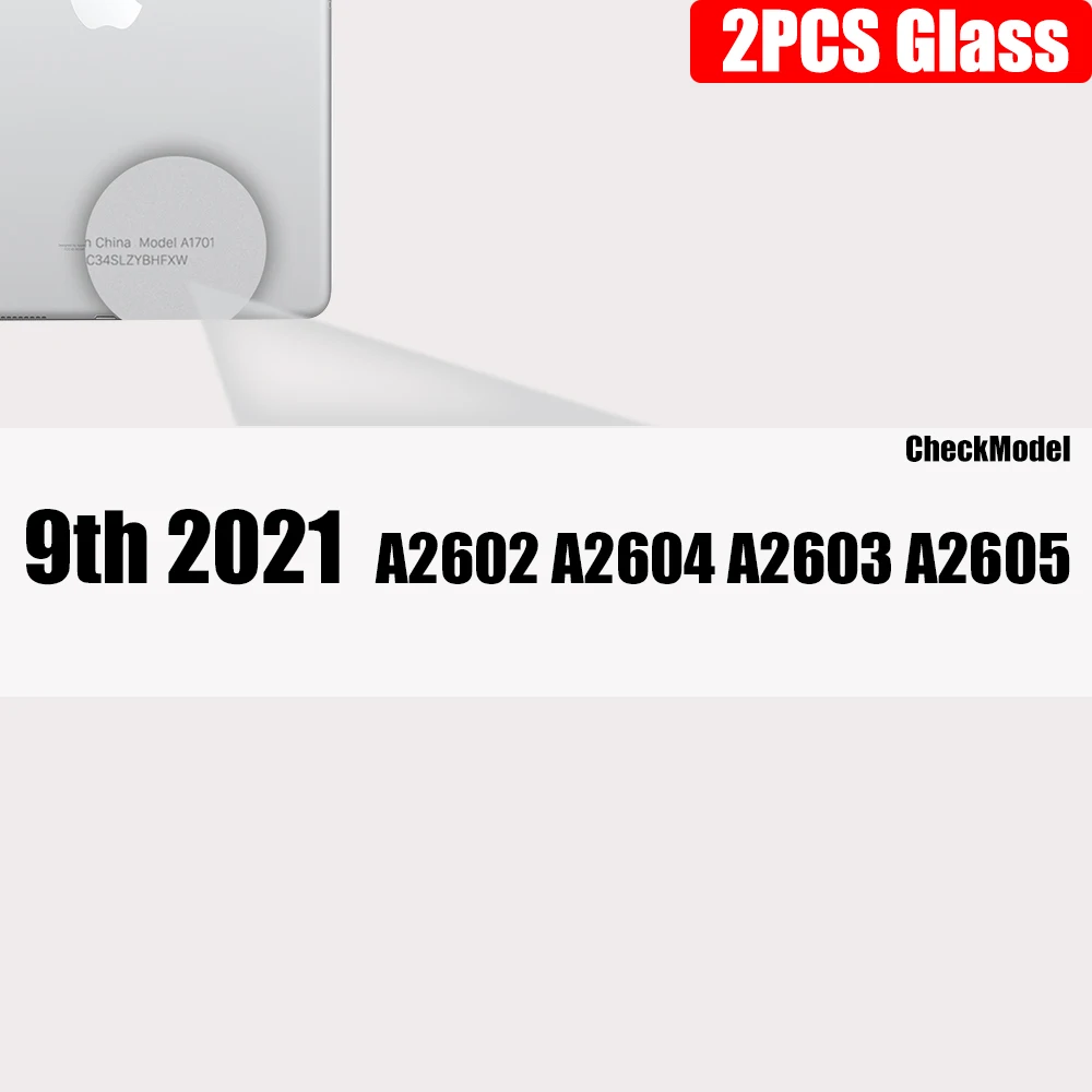2 stks Helder Gehard Glas Voor Ipad 9 8 7 6 5 9e Generatie 8e 7e 6e Screen Protector Voor Ipad Pro 11 10.5 9.7 Air 5 4 Mini 6