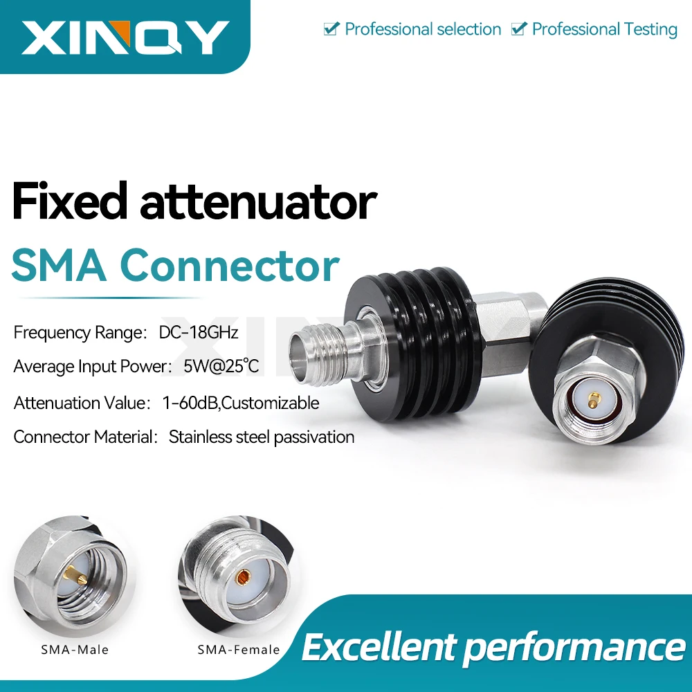 attenuateur-coaxial-fixe-xinqy-sma-18g-1-3-5-6-10-20-30db-attenuation-du-signal-rf-5w
