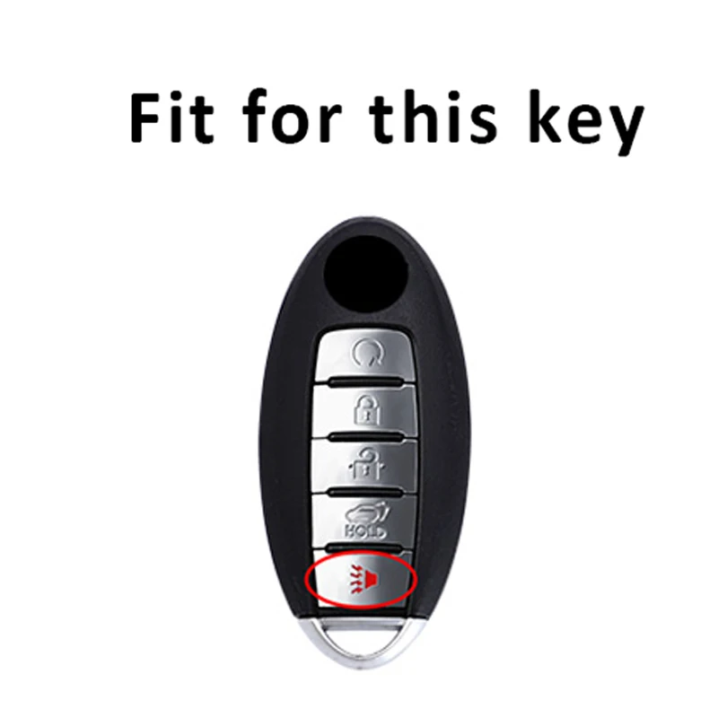 5 Buttons Soft Tpu Car Key Case Cover Keyless Remote Fob Holder For Nissan X Trail T32 2020 Rogue Patrol Murano Htrail Maxima