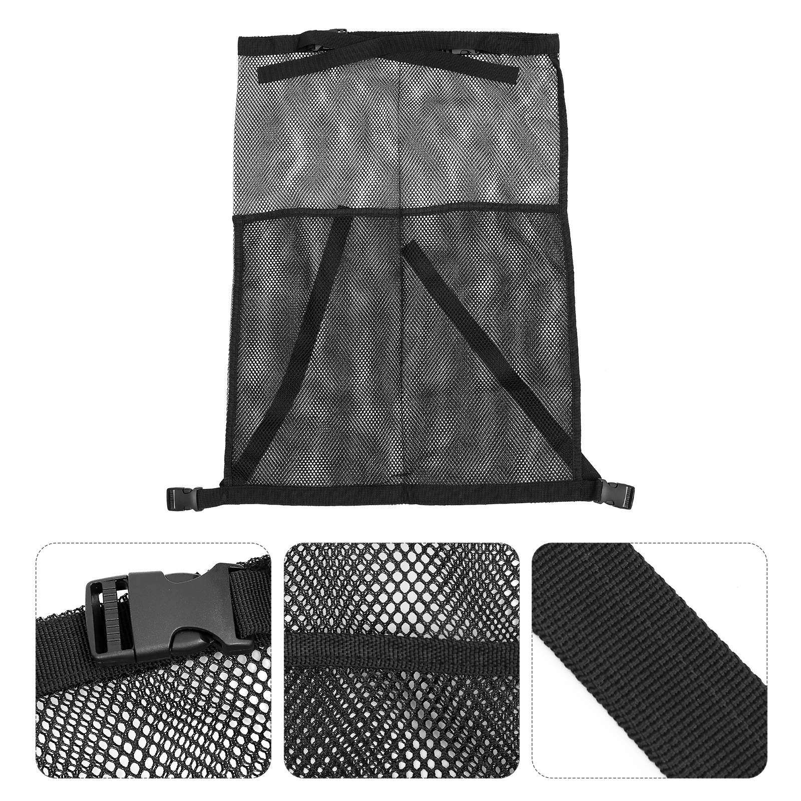 

Wheelchair Hanging Bag 1680D Oxford Cloth Storage Pouch for Wheel Chair Oxygen Cylinder Suitable Elderly Disabled Holding 2