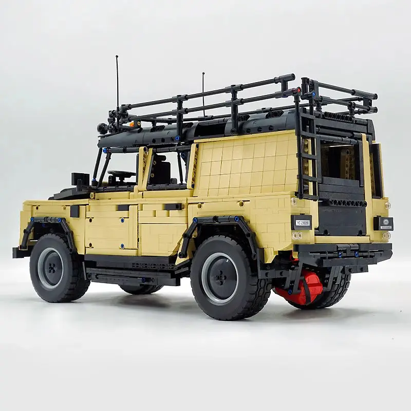 Klassieke YC-23029 High-Tech Building Land Off-road Rover Model MOC 1:8 Bakstenen Blokken Educatief DIY Speelgoed Fit Kids Chrismas Gift