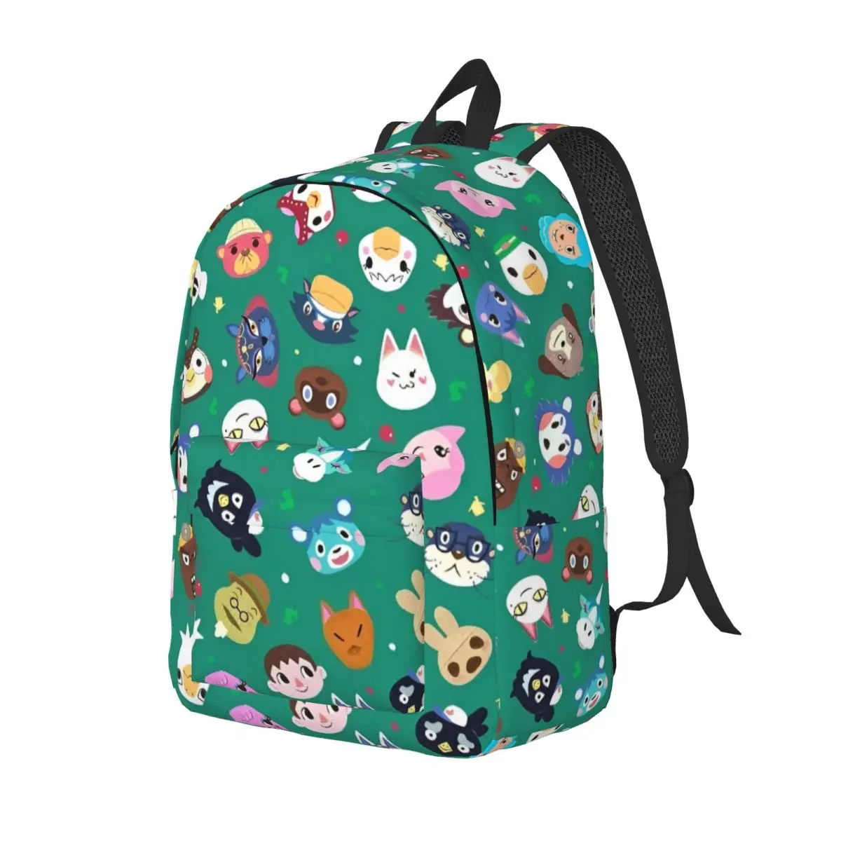 Mochila De Animales divertidos para hombres y mujeres, bolso de hombro duradero para ordenador portátil, trabajo de estudiante, moda, dibujos animados, nuevo