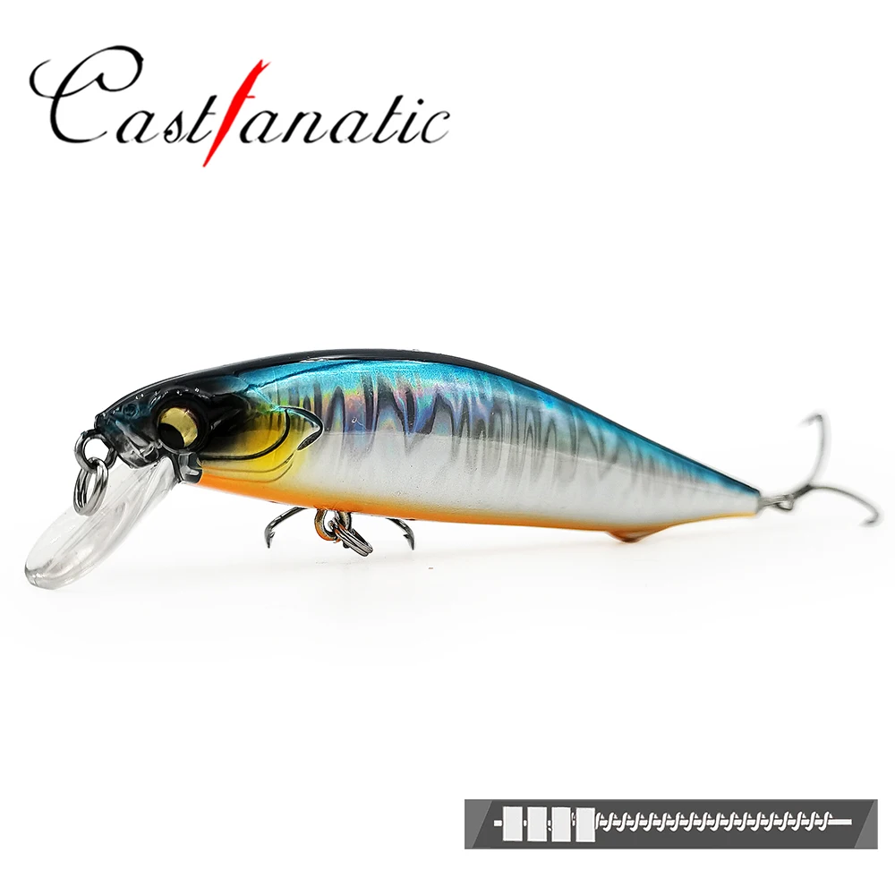 Thetime 14g Assassin105 AR-C Sinking Minnow Fishing Baits 105mm Artificial Pike Wobblers Trout Jerkbaits Lure With Treble Hooks