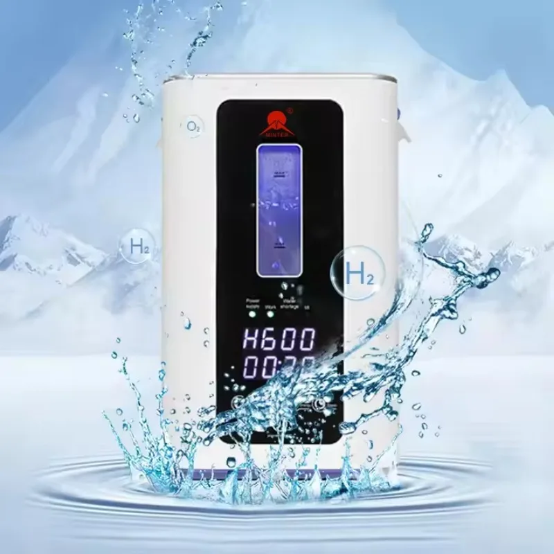 

Portable Inhalation 900ml Water Generator Maker High Flow Breathing Machine for People Healthy